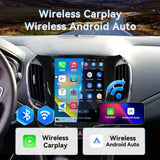 2GB+64GB Car Stereo Radio Compatible with Chevrolet Chevy Cruze 2016-2018 with Wireless Carplay Andriod Auto, Android 13 Touchscreen Support Bluetooth, FM/GPS/Mirror Link/SWC/Backup Camera(9.7 Inch)