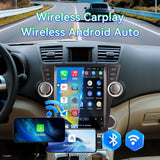 8Core 4GB+64GB Android 13 Car Radio for Toyota Highlander 2009 2010 2011 2012 2013, 12.1 Inch Highlander Stereo with Carplay & Android Auto