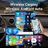 Car Stereo for jeep Wrangler 2018-2022 ,16.2 inch Qualcomm 8-Core Android 13 Touchscreen Radio with Key and Knob,Carpaly & Android Auto,DSP,Dual Bluetooth