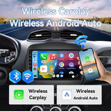 Car Radio for Jeep Renegade 2015 2016 2017 2018 2019 2020 64G 5GWiFi Upgrade Touchscreen Stereo for Jeep Renegade Accessories 9in Carplay Android Auto Headunit GPS Bluetooth FM Camera