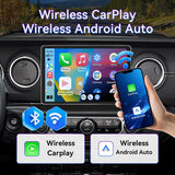 11.5 Inch Car Radio Stereo Compatible with Jeep Wrangler JL 2018-2023/Gladiator JT 2020 2021,4+64G Android Car Radio with CarPlay &Android Auto GPS Navigation SWC Backup Camera