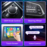 11.5 Inch Car Radio Stereo Compatible with Jeep Wrangler JL 2018-2023/Gladiator JT 2020 2021,4+64G Android Car Radio with CarPlay &Android Auto GPS Navigation SWC Backup Camera