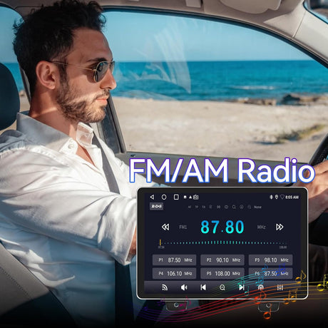 11.5 Inch Car Radio Stereo Compatible with Jeep Wrangler JL 2018-2023/Gladiator JT 2020 2021,4+64G Android Car Radio with CarPlay &Android Auto GPS Navigation SWC Backup Camera