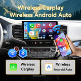 Car Radio for Honda Pilot 2016-2019 Stereo Update 10" Carplay & Android Auto Head Unit w/Custom Wallpaper Layout Touch Screen for Navigation,Music