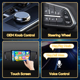 Car Radio for Honda Pilot 2016-2019 Stereo Update 10" Carplay & Android Auto Head Unit w/Custom Wallpaper Layout Touch Screen for Navigation,Music