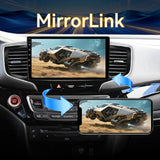 Car Radio for Honda Pilot 2016-2019 Stereo Update 10" Carplay & Android Auto Head Unit w/Custom Wallpaper Layout Touch Screen for Navigation,Music