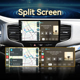 Car Radio for Honda Pilot 2016-2019 Stereo Update 10" Carplay & Android Auto Head Unit w/Custom Wallpaper Layout Touch Screen for Navigation,Music