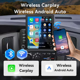 Car Stereo Radio Compatible with Dodge Ram 1500 2500 3500 2002 2003 2004 2005 Wireless CarPlay & Android Auto AHD Backup Camera Upgrade 9.7" Touch Screen GPS WiFi SWC FM Bluetooth