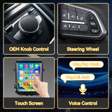 12.1" Android Car Stereo for Toyota Alphard ANH20 2008-2012, 8-Core 4GB+64GB Touchscreen Radio Receiver with Wireless CarPlay Android Auto, GPS Navigation, Bluetooth, DSP