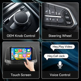2+64G 9 inch Car Radio for Hyundai Santa Fe 2006-2012 | IPS Touch Screen Wireless Carplay Android Auto Bluetooth5.0 GPS Navigation FM RDS 5GHz WiFi Backup Camera