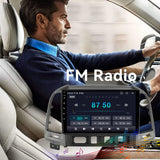 2+64G 9 inch Car Radio for Hyundai Santa Fe 2006-2012 | IPS Touch Screen Wireless Carplay Android Auto Bluetooth5.0 GPS Navigation FM RDS 5GHz WiFi Backup Camera
