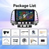 2+64G 9 inch Car Radio for Hyundai Santa Fe 2006-2012 | IPS Touch Screen Wireless Carplay Android Auto Bluetooth5.0 GPS Navigation FM RDS 5GHz WiFi Backup Camera