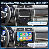 Car Stereo Radio for Toyota Camry 2015 2016 2017 CarPlay Android Auto  Touchscreen WiFi/GPS/FM/SWC/Bluetooth/1080P Backup Camera