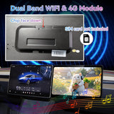 15.6" Co-Pilot Screen with Wireless CarPlay/Android Auto for Tesla Model 3 2019-2022 & Model Y 2021-2024
