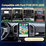 Car Radio for Ford F150 2015 2016 2017 2018 2019 2020 Android 13, 14.5 Inch IPS Touch Screen Car Stereo with Wireless Carplay/Android Auto,GPS, WiFi, Bluetooth, FM, DVR