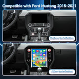 Car Radio for Ford Mustang 2015-2021 Stereo Replacement 9.7 Inch Carplay Touch ScreenAndroid Auto Head Unit Upgrade DSP Multimedia Player GPS Navigation System Bluetooth