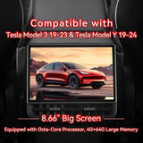 Rear Entertainment Touch Screen Compatible with Tesla Model 3 2019-2023/Model Y 2019-2024