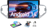 14.6''2K IPS Touch Screen Car Stereo Radio Compatible with Toyota Tundra 2022-2024.4+64GB,Wireless Carplay＆Android Auto/AM/FM/4G, GPS Navigation Multimedia Player Head Unit