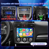 Car Radio Compatible with Subaru Forester WRX Impreza 2013 2014 2015 | Wireless Carplay/Android Auto, 2+64G 9 Inch Car Head Unit with GPS Navigation, Mirrorlink, Backup Camera