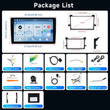 Car Stereo for Toyota Prius XW50 2015-2020, Android 9 Inch IPS Touch Screen Radio with Wireless Carplay &Android Auto, GPS, Double Din, Bluetooth DSP, WiFi, FM RDS, Camera