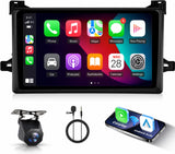 Car Stereo for Toyota Prius XW50 2015-2020, Android 9 Inch IPS Touch Screen Radio with Wireless Carplay &Android Auto, GPS, Double Din, Bluetooth DSP, WiFi, FM RDS, Camera