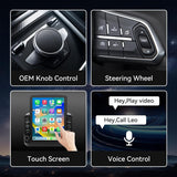 Android 14 Car Stereo Radio Compatible with Jeep Wrangler JL 2018-2021 Gladiator JT 2020 2021 Upgrade,Wireless CarPlay & Android Auto AHD Backup Camera 9.7 Touch Screen GPS SWC Bluetooth 2+64G