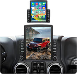 Android 14 Car Radio Stereo Compatible with Jeep Wrangler JK 2011-2017, 9.7" Touch Stereo with Wireless CarPlay Android Auto GPS WiFi Bluetooth Backup Camera 2+64G