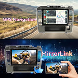 Android 13 Car Stereo for Nissan Versa (2005-2010) | 9" IPS Touchscreen | Wireless CarPlay/Android Auto/Mirror Link | GPS Navigation | FM/RDS | IPS/HD Display | AHD Backup Camera