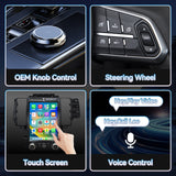 Car Radio for Ford Taurus 2009 2010 2011, 12.1" Touchscreen Upgrade Stereo with Wireless CarPlay & Android Auto 4GB+64GB GPS WiFi AM FM Bluetooth DSP 1080P Backup Camera