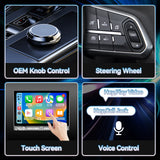 Car Radio Upgrade for Toyota Tundra 2014-2021, 11.5 inch IPS Touchscreen Stereo with Wireless CarPlay Android Auto BT FM AM DSP GPS SWC Plug&Play Cable Connector Backup Camera