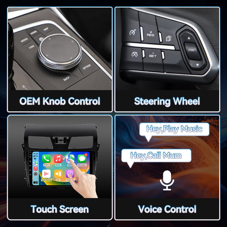 10.1 inches Android 13  Car Stereo for Nissan Altima 2013-2015 IPS Touchscreen Screen Car Radio with Carplay & Android Auto Support Backup Camera GPS FM