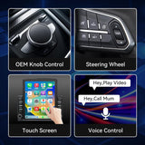 9.7 Inch Android 14 Car Radio Stereo Compatible with Dodge Ram 1500/2500/3500 2006 2007 2008 Upgrade with Wireless Carplay&Android Auto, GPS/SWC/Backup Camera