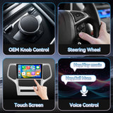 Car Radio Upgrade for Jeep Grand Cherokee 2010-2013 Wireless Carplay | Android Auto 2G+64G WiFi GPS Navigation Bluetooth 5.0,SWC, Car Tablet