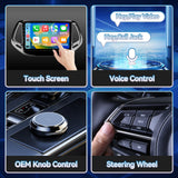 Car Radio Stereo for Jeep Compass 2017-2020,10" Android 13 Touchscreen Head Unit,Wireless CarPlay & Android Auto,GPS Navigation,HD Backup Camera,Mirror Link