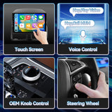 Car Stereo for Honda CRV 2002-2006, 9 Inch HD Touchscreen Radio Wireless CarPlay Android Auto GPS WiFi Bluetooth FM/RDS SWC Dual USB HD Backup Camera 2G+64G