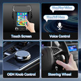 Car Radio for Ford Explorer 2011-2019, 2+64GB Touch Screen Stereo Upgrade with CarPlay/Android Auto,Fm/Am, GPS,Backup Camera