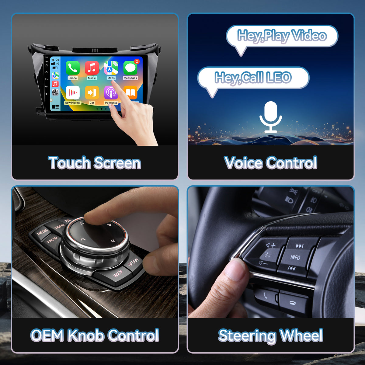 Car Radio Upgrade for Nissan Murano Z52 2014-2020 Stereo Carplay Android Auto 10.1"  ROM Head Unit for Navigation,Music,Radio