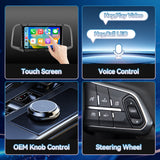 Car Stereo for Toyota Venza 2008-2016 [2+64G] Wireless Carplay/Android Auto,Android13 Car Stereo 9Inch Touch Screen GPS WiFi DSP Bluetooth FM/RDS Mirror Link SWC+AHD Backup Camera