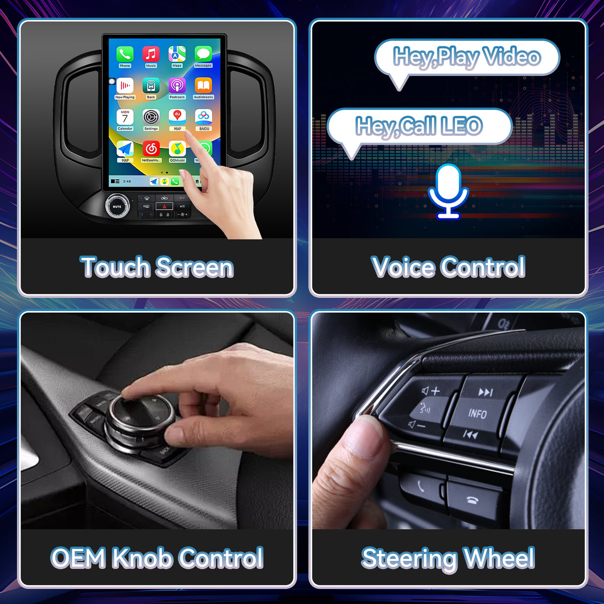 Car Stereo Radio for Chevrolet Colorado 2015-2018, T-Style 12.1" Touchscreen with Wireless CarPlay & Android Auto, 8-Core Processor, 4GB RAM + 64GB ROM, Mirror Link, WiFi, Bluetooth, FM, DSP, SWC, Backup Camera