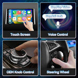 Car Radio for Toyota RAV4 2019-2022 with  Wireless CarPlay CarPlay Android Auto GPS Navigation 10.1-inch Touch Screen Bluetooth WiFi Back Camera