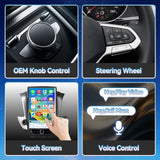 Qualcomm Android 13 Car Radio Stereo Compatible with Chevrolet Suburban Tahoe GMC Yukon 2014-2020 (OEM 8 Inches) 14.5" 2K IPS Touch Screen 8 Core 8G+128G Wireless CarPlay & Android Auto GPS 4G/WiFi