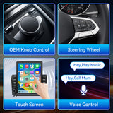 9.7" Android 14 Car Radio Stereo Compatible with Toyota Tundra 2007-2013 Sequoia 2008-2018 Touch Screen with Wireless CarPlay & Android Auto FM Radio Upgrade Bluetooth GPS Navigation Backup Camera