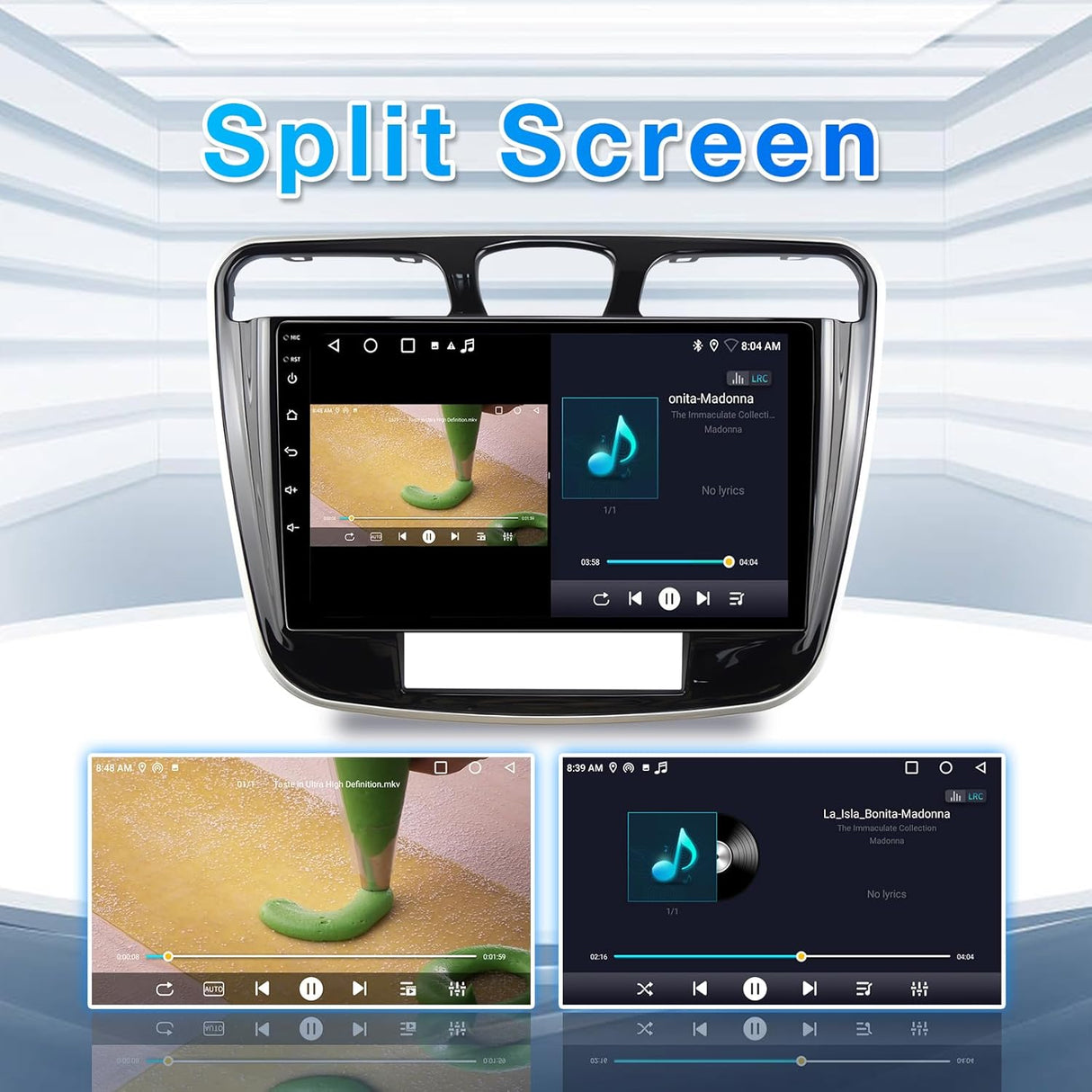 Android 13 Car Stereo for Chrysler 200 2011 -2014 with Wireless CarPlay & Android Auto