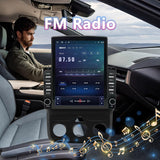 Android 13 Car Stereo for Dodge Ram 1500 2500 3500 2013-2018 (Manual AC), Supports Wireless CarPlay & Android Auto, BT/WiFi/GPS/FM/SWC/1080P Backup Camera