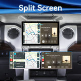 Car Radio Upgrade for Toyota Tundra 2014-2021, 11.5 inch IPS Touchscreen Stereo with Wireless CarPlay Android Auto BT FM AM DSP GPS SWC Plug&Play Cable Connector Backup Camera