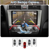 Car Radio Stereo for Toyota Camry (06-11) CarPlay & Android Auto Fast Boot,Mirroring, Anti-Glare QLED.FM/AM Tuner, Plug & Play Dash Kit Included.