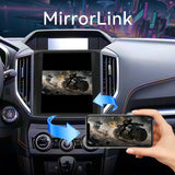 Car Radio Stereo for 2018–2021 Subaru XV/Crosstrek - 9.7" IPS Touch Screen, Upgrade Dash Kit with CarPlay & Android Auto, GPS Navigation, SWC Support, Bluetooth 5, WiFi