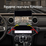 Car Stereo for jeep Wrangler 2018-2022 ,16.2 inch Qualcomm 8-Core Android 13 Touchscreen Radio with Key and Knob,Carpaly & Android Auto,DSP,Dual Bluetooth