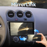 Car Radio for Nissan Altima Teana (Manual AC)2008 2009 2010 2011 2012 IPS HD Touchscreen Screen Double Din Car Stereo with Carplay & Android Auto Support Backup Camera GPS Navi FM WiFi BT