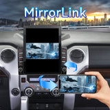 Car Stereo Radio Compatible with Toyota Tundra 2014-2021 with Wireless CarPlay Android Auto, Android 14 Head Unit, 9era.7 Inch Touchscreen Support Bluetooth, FM/GPS/WiFi/Mirror Link/Backup Cam